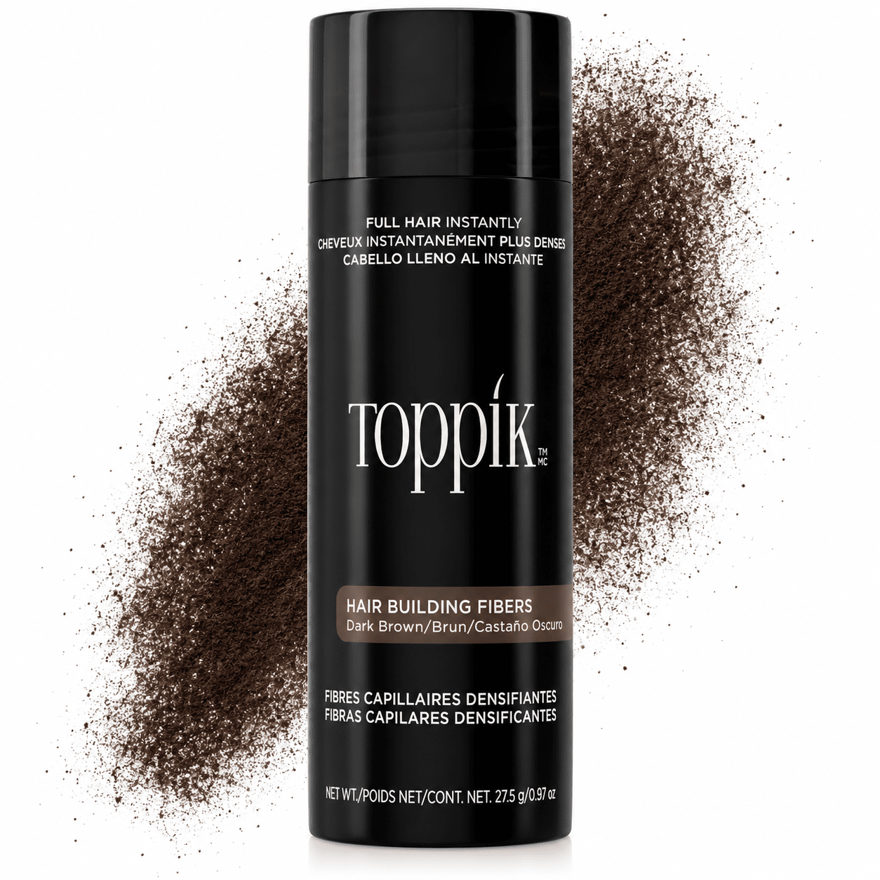 toppik 27.5g dark brown malaysia